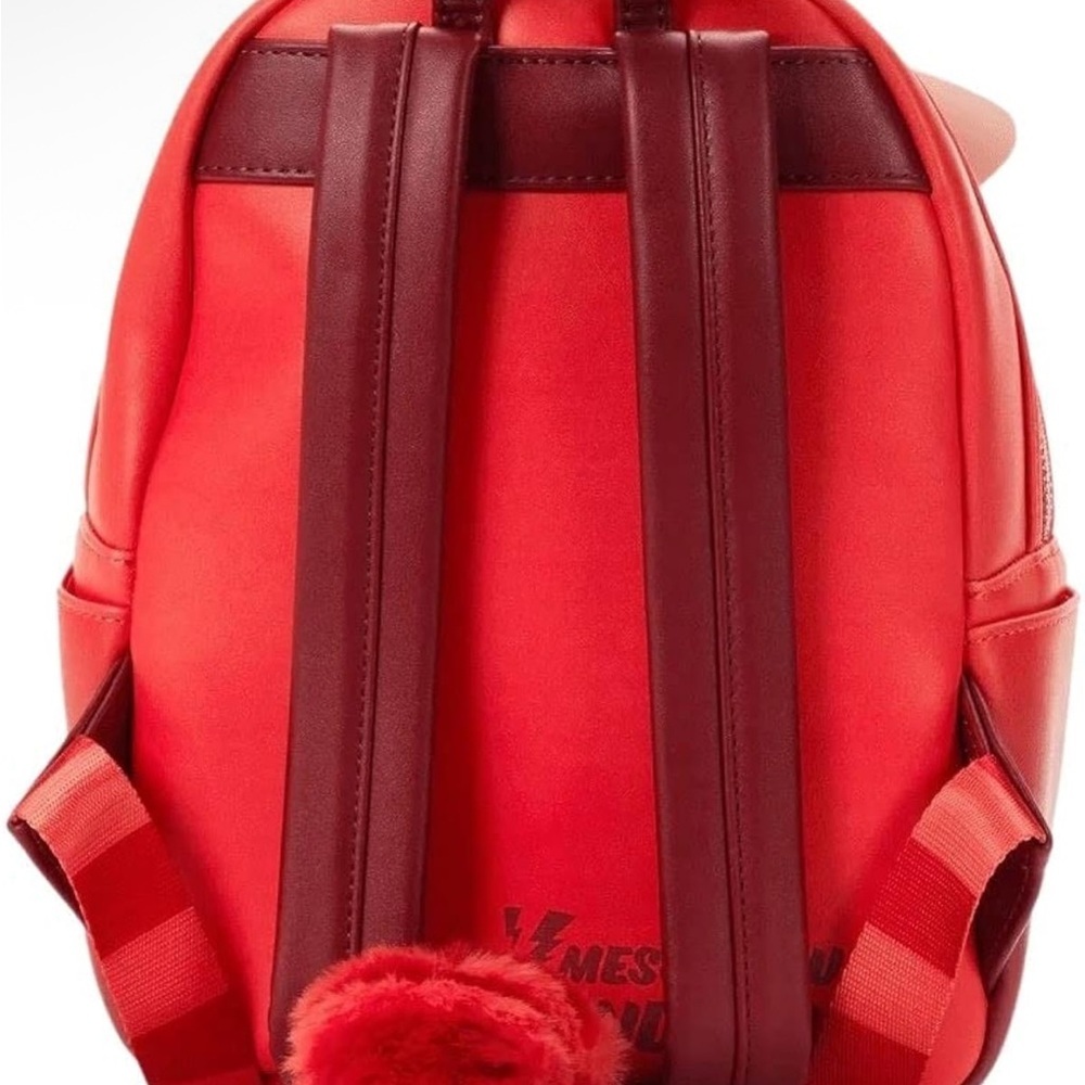 Loungefly Disney Pixar Turning Red Backpack & Cardholder NWT - Picture 3 of 9
